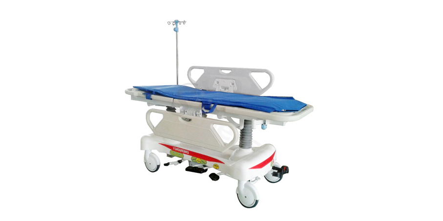 豪華液壓升降平車(chē)SLV-B4304 Luxurious Hydraulic Rise-and-Fall Stretcher Cart