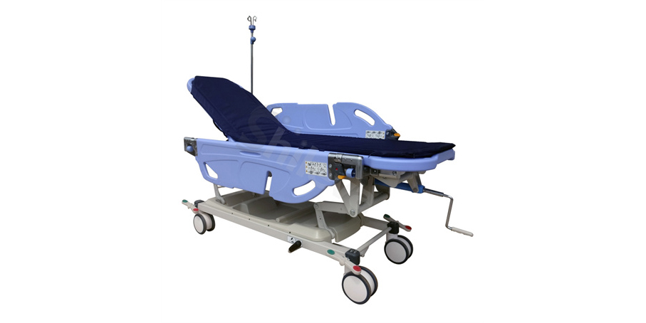 豪華升降平車SLV-B4307 Luxurious Rise-and-Fall Stretcher Cart